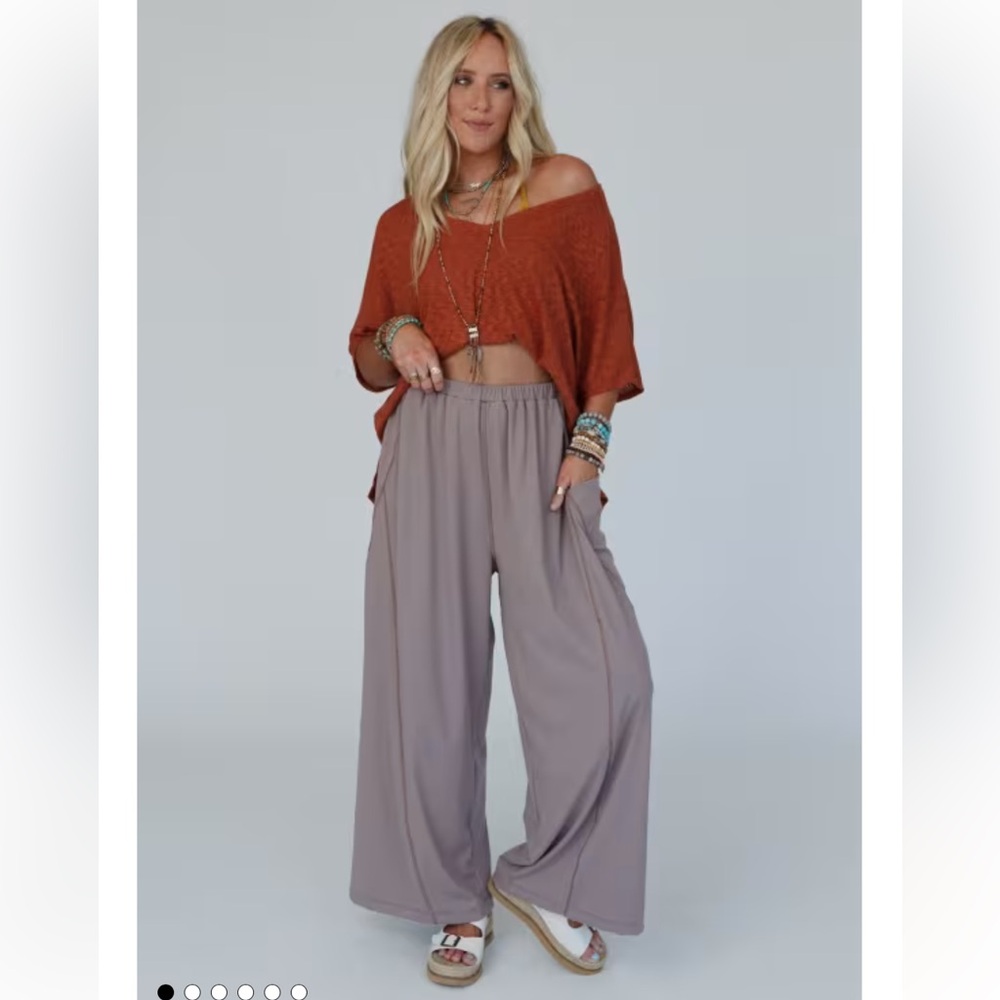 MODERN MUSE WIDE LEG PANTS NWT